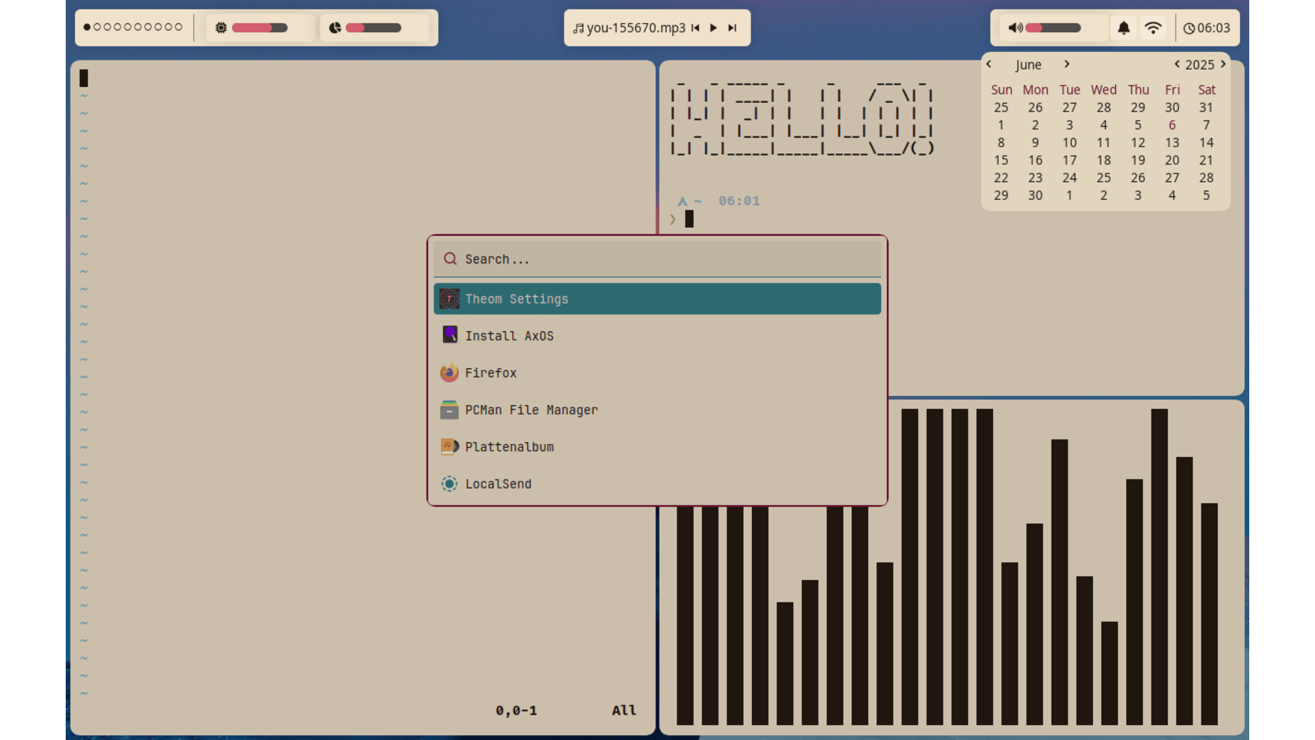 Theom Desktop Environment
